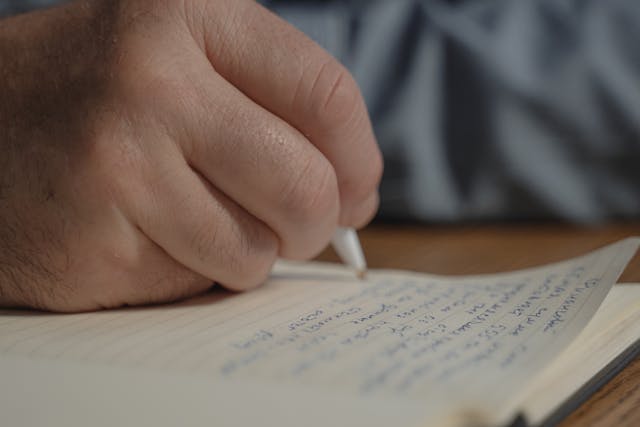 Handwritten letter