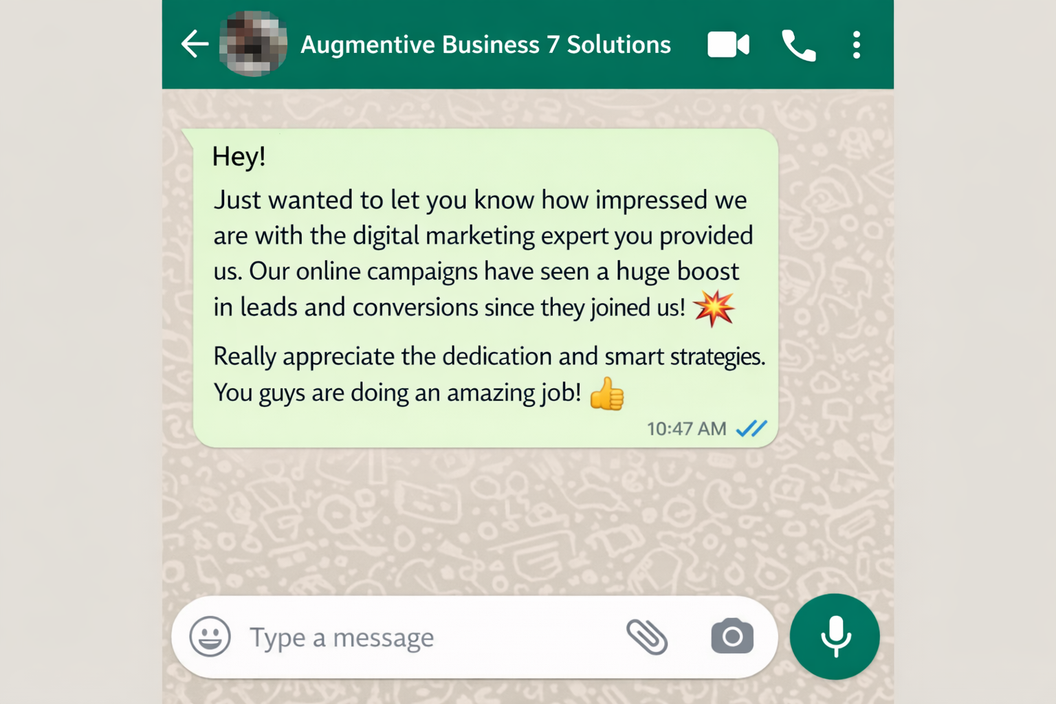 Client review