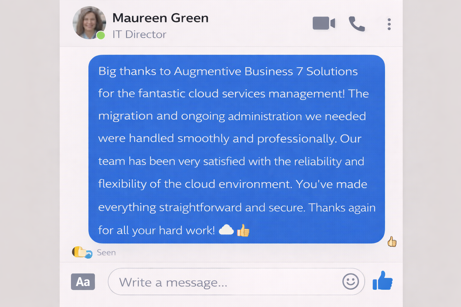 Client review